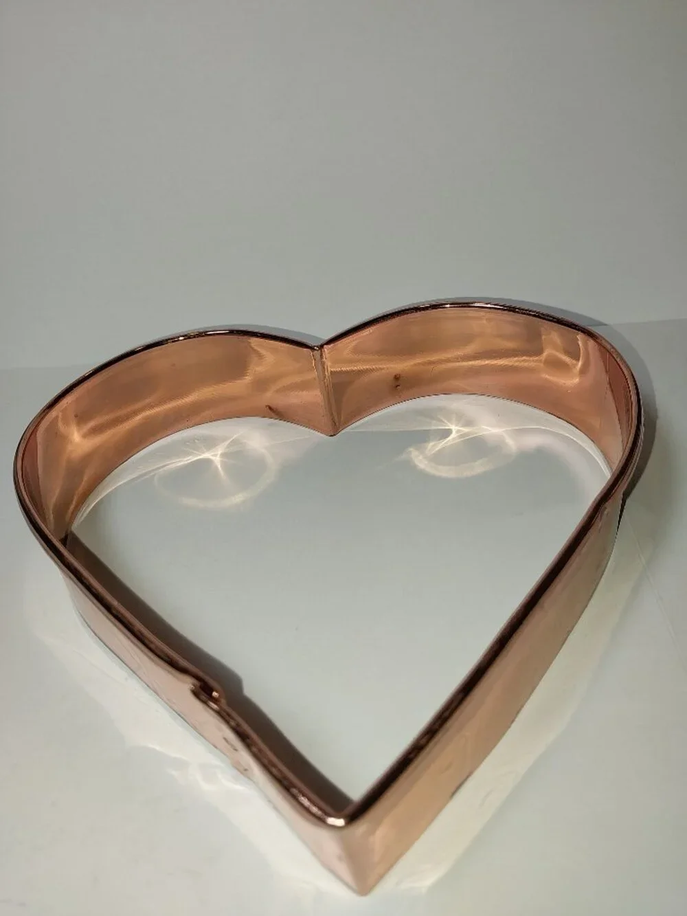 Copper Heart Cookie Cutter 5 1/2